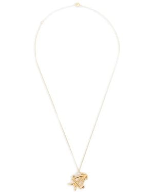 Completedworks Collar Sagittarius Con Globo Del Zodiaco - Blanco