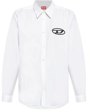 DIESEL Casual Shirts - White