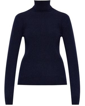 Balenciaga Turtleneck Jumper - Blue