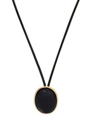 Heaven Mayhem Valentina Halsketting Met Ronde Hanger - Metallic