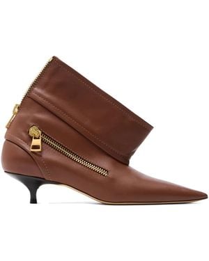 JW Anderson Botines con tacón de 40 mm - Marrón