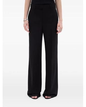 Ann Demeulemeester Maaike Flared-Leg Trousers - Black