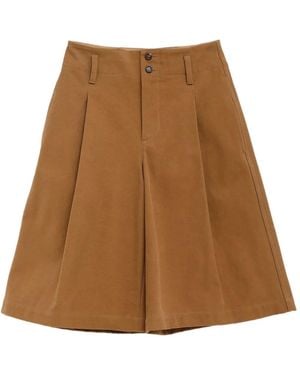 Chloé バミューダショーツ - ナチュラル