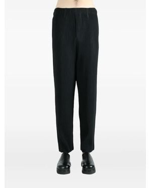 Homme Plissé Issey Miyake Pleated Trousers - ブラック