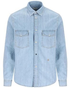 Jacob Cohen Patch Pocket Shirt - Blue