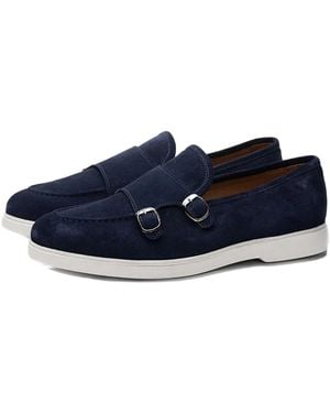 Poche Paris Cipele Buckle Loafers - Blue