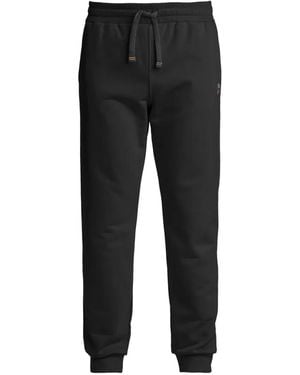Parajumpers Logo-Patch Track Pants - Black