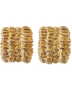 Paola Sighinolfi Textured Earrings - Metallic