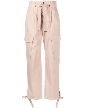 Pinko Wide Leg Trousers - Pink