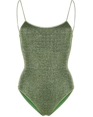 Oséree Lumiere Maillot One-piece Swimsuit - Green