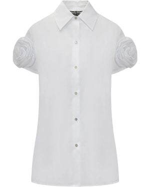 La Petite Robe Di Chiara Boni Chemise Hyobina - Blanc