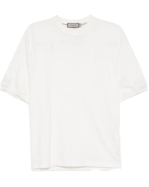 Canali コットン Tシャツ - ホワイト
