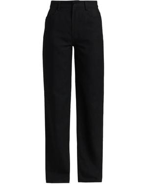 Loulou Belt-Loops Trousers - Black