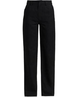 Loulou Belt-Loops Trousers - Black