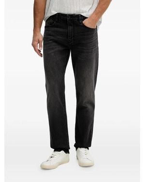 ARMANI EXCHANGE Buttoned Jeans - Black