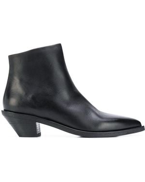 Marsèll 50Mm Tapered Heel Boots - Black