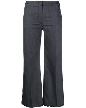 Blanca Vita Patty Flared Trousers - Blue