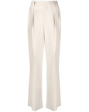 Axel Arigato Jackie Pleated Straight Pants - White