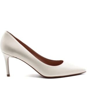 Festamilano Leather Court Shoes - White