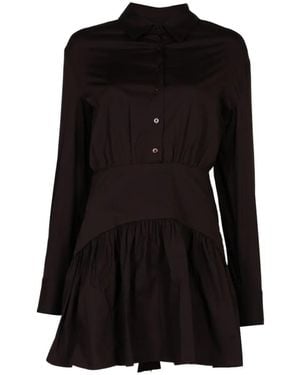 STAUD Rococo Mini-Jurk - Zwart