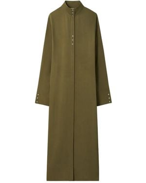 Tory Burch Chemisier Con Bottoni - Verde