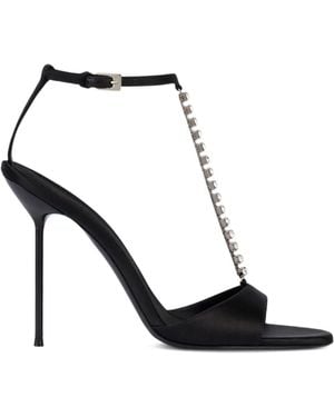 Paris Texas Sandales Lidia 105 Mm - Noir