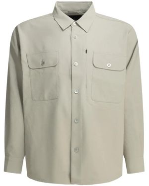 Goldwin Button-Up Chest-Pockets Shirt - Grey