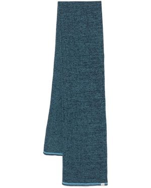 C.P. Company Gerippter Strickschal - Blau