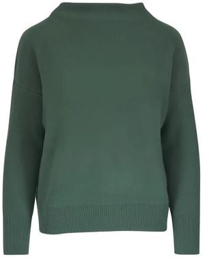 Vince Pull À Col Cheminée - Vert