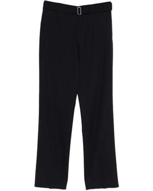 Lardini Pagazza Belted Trousers - Black