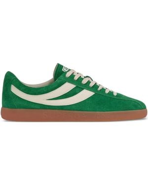 Superga 1960 Capri Sport Leather Sneakers - Green