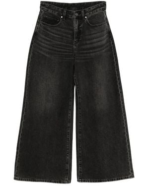 JNBY Langer Jeans Mit Weitem Bein - Schwarz