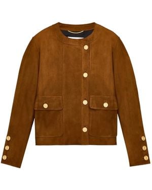 Saint Laurent Short Jacket - Brown