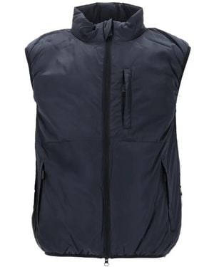 Aspesi Jil Zip-Up Padded Gilet - Blue