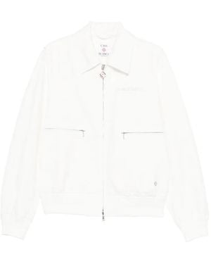 CASABLANCA Zip-Up Jacket - White