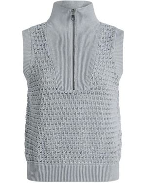 Varley Pullunder mit kurzem Reißverschluss - Grau