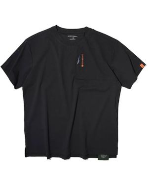 Uppervoid Camiseta Ō Tee 2.0 Con Logo Estampado - Negro