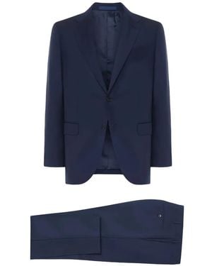 Caruso Aida Pak Met Enkele Rij Knopen - Blauw