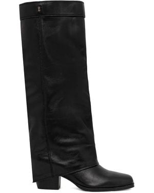 Nokwol Weather Leather Boots - Black