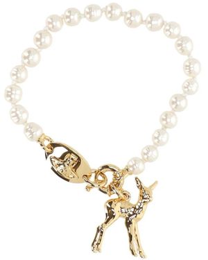 Vivienne Westwood Monette Pearl Bracelet - Metallic