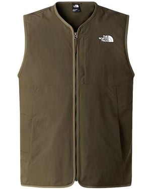 The North Face Bodywarmer Met Rits - Groen