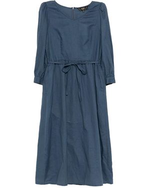 To b. by agnès b. V-Neck Dress - Blue