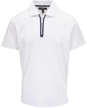 Ralph Lauren Contrast-Trim Polo Shirt - White