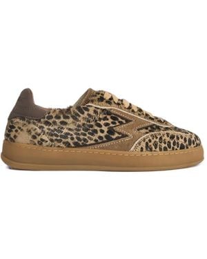 Moa Concept Sneakers Sneaker Club Leopardate - Marrone