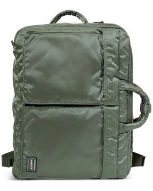 Porter-Yoshida and Co Tanker 3Way backpack - Verde