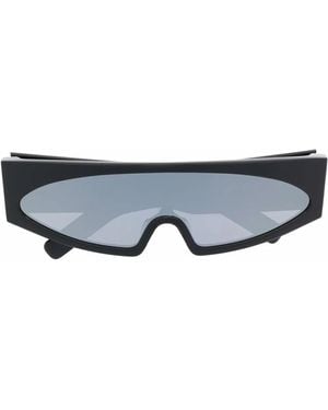 Rick Owens Lunettes De Soleil Gene À Monture Rectangulaire - Noir