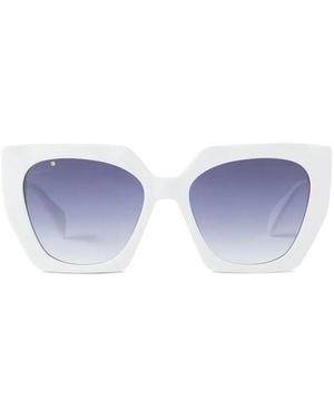 Genny Cat-Eye Sunglasses - Blue