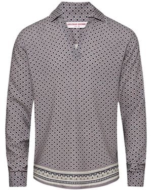 Orlebar Brown Ridley Solmio Shirt - Grey