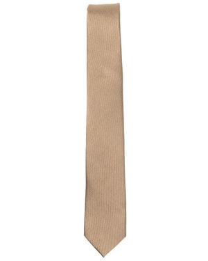 KARL LAGERFELD Textured Tie - Brown