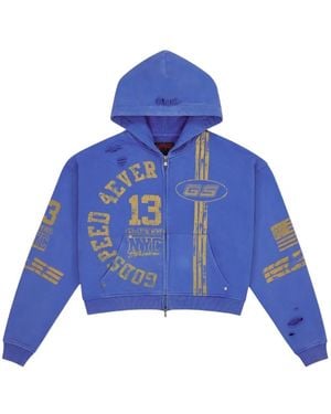 Godspeed Zip Roadster Hoodie - Blue